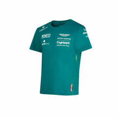 Aston Martin Cognizant F1 Kids Team T-Shirt- Youth Green