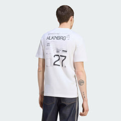Audi Formula One Men's Team Nico Hulkenberg Graphic T-Shirt - White