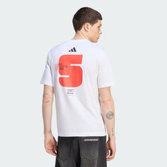 Audi Formula One Men's Team Gabriel Bortoleto T-Shirt - White