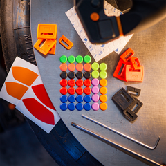 Asetek Steering Wheel Button Color Kit