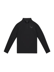 Castore Men's Mainline 1/4 Zip Tops - Black
