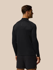 Castore Men's Mainline 1/4 Zip Tops - Black