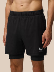 Castore F1 Men's Flow 2-1 Shorts - Black