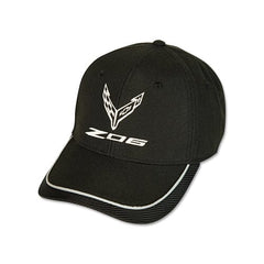 Corvette Z06 Silver Accent Baseball Hat