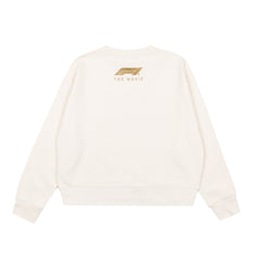 Formula 1 Movie APXGP Team Crew Sweatshirt - Ivory White