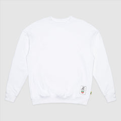 Ayrton Senna F1 x Tag Heuer Oversized Crew Sweatshirt - Black/White