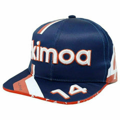 Alpine Racing F1 Team Fernando Alonso Kimoa Dark Blue Hat - Baseball/Flatbrim