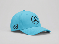 Mercedes - AMG Petronas Formula One 2026 Children George Russell Team Hat  - Youth Light Blue