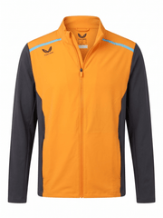 Castore Men's Full Zip Midlayer Jacket- Phantom/Autumn Glory
