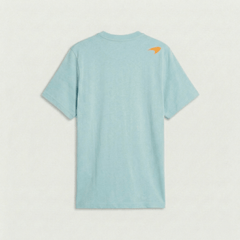 McLaren F1 Kids Core Small Logo T-Shirt - Youth Papaya/Seafoam