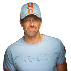 GrandPrix Originals Gulf 1970 Baseball Hat - Gulf Blue/White/Navy