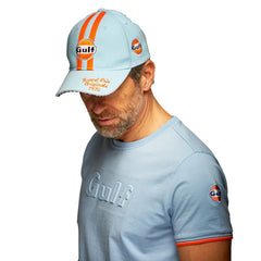 GrandPrix Originals Gulf 1970 Baseball Hat - Gulf Blue/White/Navy