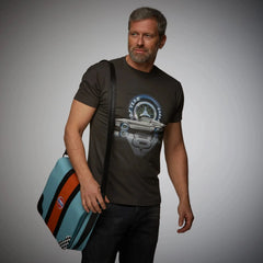 GrandPrix Originals Gulf Silverstone Messenger Bag - Gulf Blue