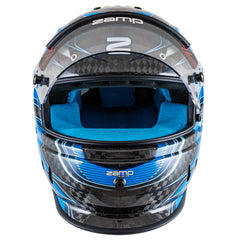 Zamp RZ-67D Helmet (SA2025) - Carbon Blue