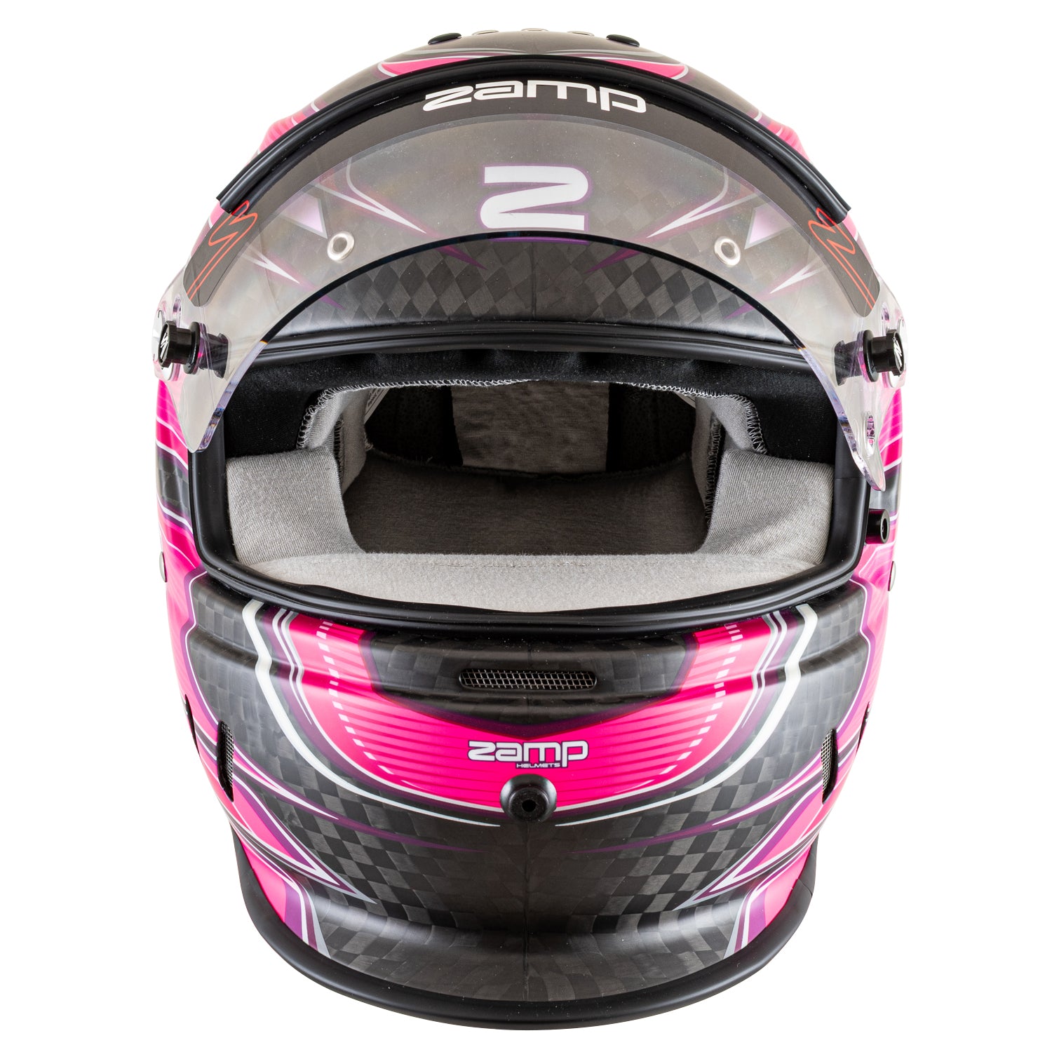 Zamp RZ-67D Helmet (SA2025) - Carbon Pink – Wine Country Motor Sports