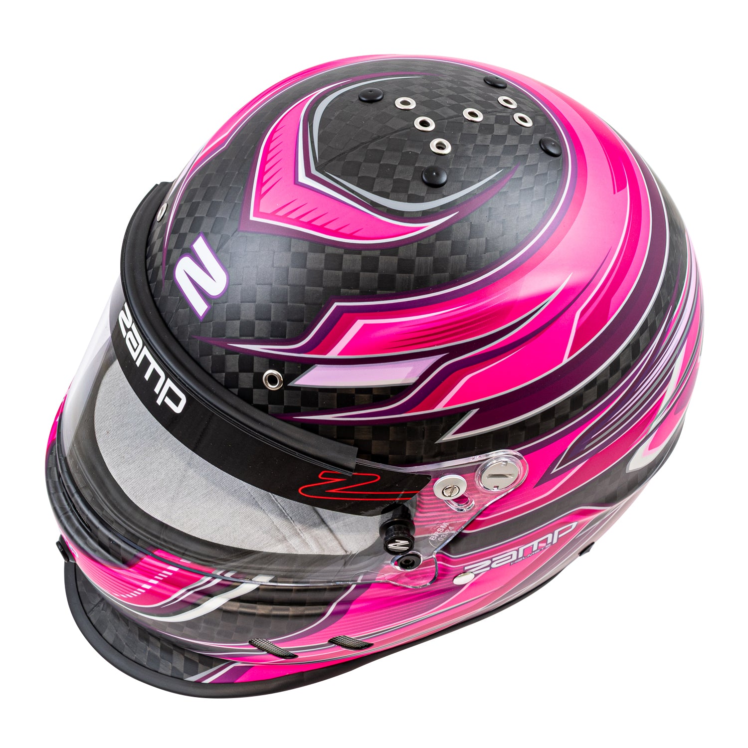 Zamp RZ-67D Helmet (SA2025) - Carbon Pink – Wine Country Motor Sports