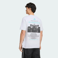 Mercedes - AMG Petronas Formula One Men's Car "All in Performance" T-Shirt - Light Grey