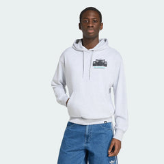 Mercedes - AMG Petronas Formula One Men's Car "All in Performance" Hoodie - Light Grey