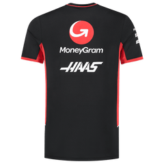 Haas Racing F1 Team Fitted T-Shirt - Black