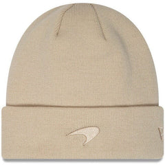 McLaren F1 New Era Essential Cuff Beanie- Blue/Beige