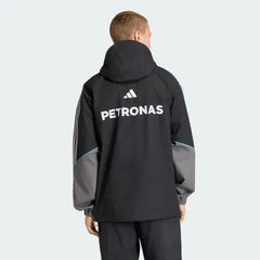 Mercedes - AMG Petronas Formula One Men's Mechanics Rain Jacket - Black