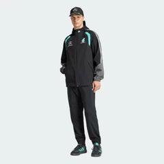 Mercedes - AMG Petronas Formula One Men's Mechanics Rain Jacket - Black