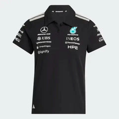 Mercedes - AMG Petronas Formula One Women's 2026 Team Polo Shirt - Black