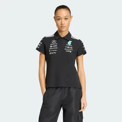 Mercedes - AMG Petronas Formula One Women's 2026 Team Polo Shirt - Black