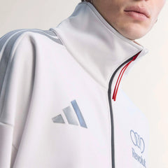 Audi Formula One Men's 2026 Team Full Zip Sweatshirt - White