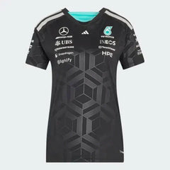 Mercedes - AMG Petronas Formula One 2026 Women's Team Driver Jersey - Black/White