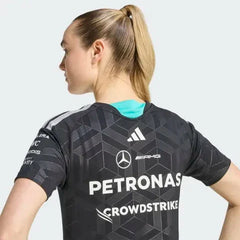Mercedes - AMG Petronas Formula One 2026 Women's Team Driver Jersey - Black/White