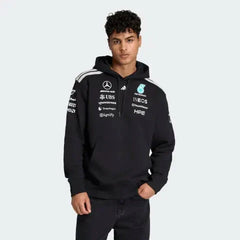 Mercedes - AMG Petronas Formula One 2026 Men's Team Hoodie - Black
