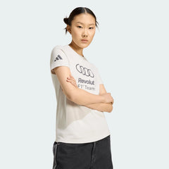Audi Formula One Women's DNA Graphic T-Shirt - White