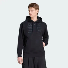 Mercedes - AMG Petronas Formula One 2026 Men's Team Night Collection Hoodie - Stealth Black