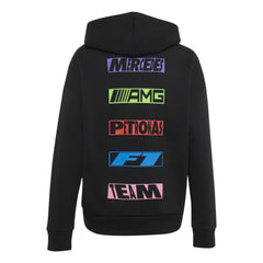 Mercedes - AMG Petronas F1 Kids "Lights On" Hoodie - Youth Black