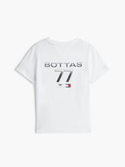 Cadillac F1 Racing Kids Valtteri Bottas Chevron T-Shirt - Youth White