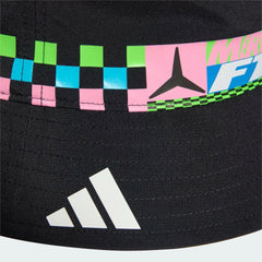 Mercedes - AMG Petronas F1 Team Lights On Bucket Hat  - Black