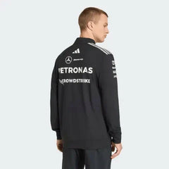 Mercedes - AMG Petronas Formula One 2026 Men's Team 1/4 Zip Sweatshirt - Black