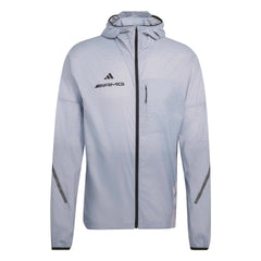 Mercedes - AMG Petronas F1 Men's "AMG" Windbreaker Jacket - Light Gray