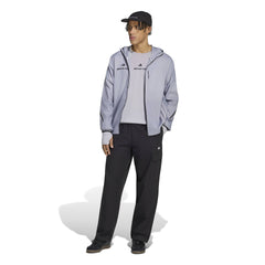 Mercedes - AMG Petronas F1 Men's "AMG" Windbreaker Jacket - Light Gray