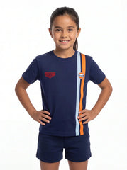 GrandPrix Originals Kids Gulf Striped T-Shirt - Youth Navy