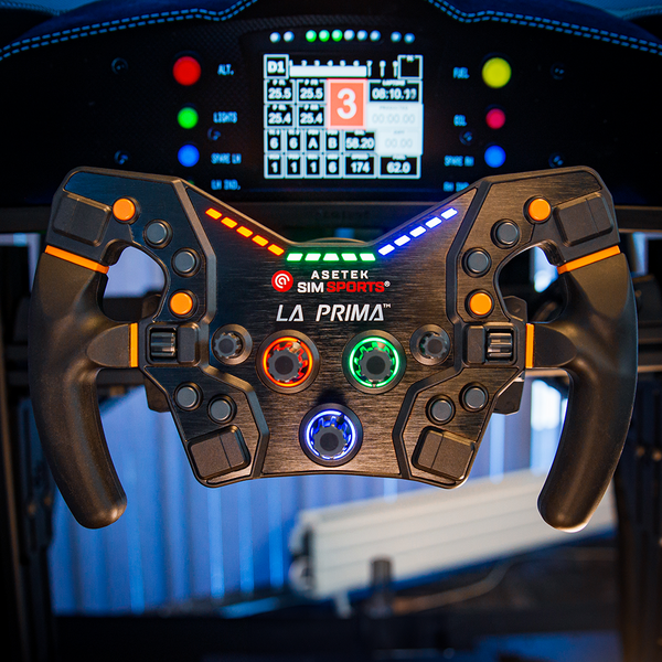 Asetek La Prima™ Formula Steering Wheel – Wine Country Motor Sports