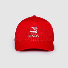 Ayrton Senna F1 Leisure Hat - Navy/White/Red