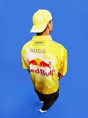 Visa Cash App RB F1 2026 Men's Special Edition Miami GP Team Polo Shirt - Yellow