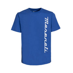 Maserati Rubber Print T-Shirt - Black/Blue