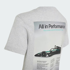 Mercedes - AMG Petronas F1 Kids Graphic T-Shirt - Youth Gray
