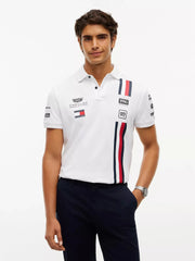 Cadillac F1 Racing 2026 Special Edition Silverstone GP Team Polo Shirt - White