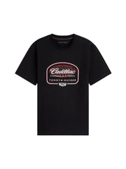 Cadillac F1 Racing Script Graphic T-Shirt - Black