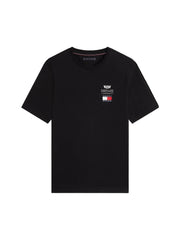 Cadillac F1 Racing Small Logo T-Shirt - Black/White