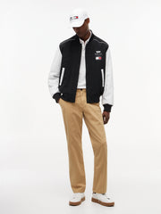 Cadillac F1 Racing Script Varsity Jacket - Black